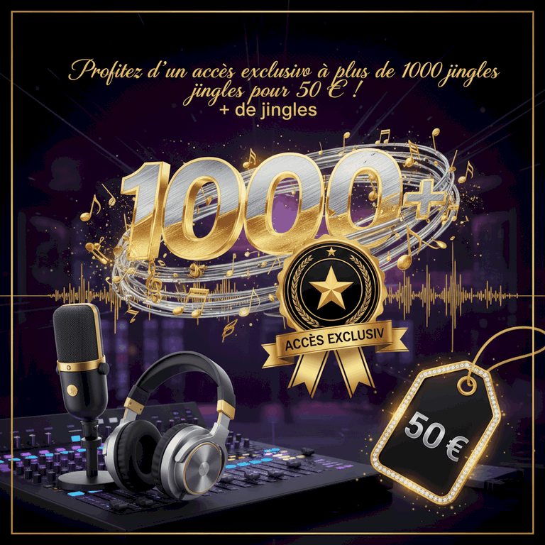 1000 jingles pour votre radio 